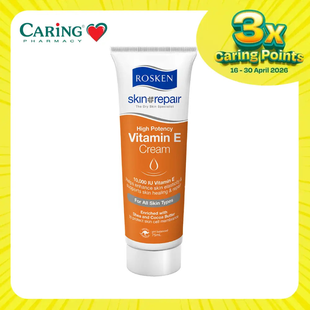 ROSKEN HIGH POTENCY VITAMIN E CREAM 75ML