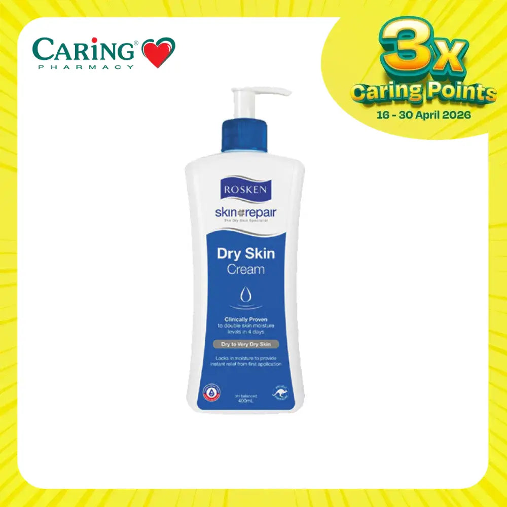ROSKEN SKIN REPAIR DRY SKIN CREAM 400ML