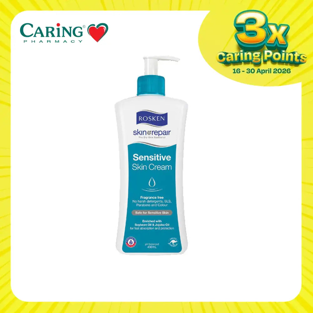 ROSKEN SKIN REPAIR SENSITIVE CREAM 400ML