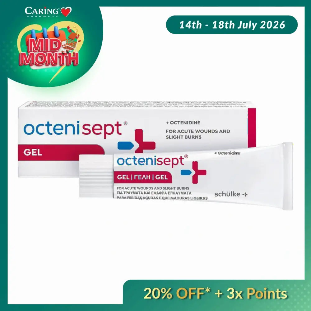SCHULKE OCTENISEPT WOUND GEL 20ML