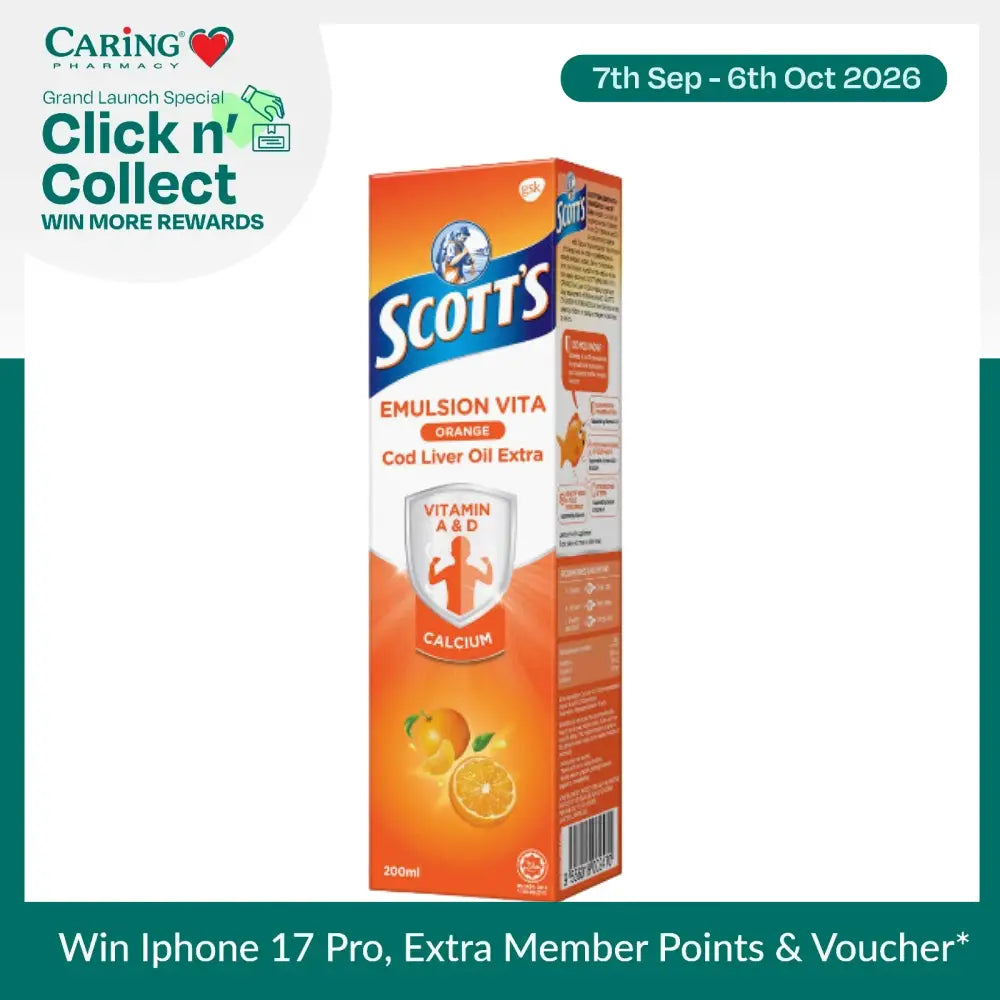 SCOTTS EMULSION ORANGE 200ML