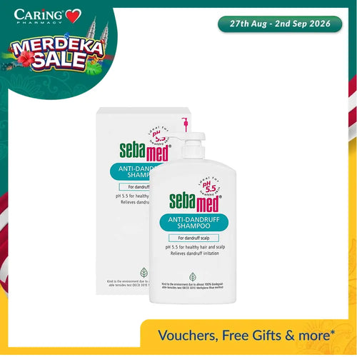 SEBAMED ANTI DANDRUFF SHAMPOO 1000ML