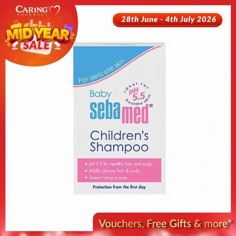 SEBAMED BABY CHILDRENS SHAMPOO 250ML