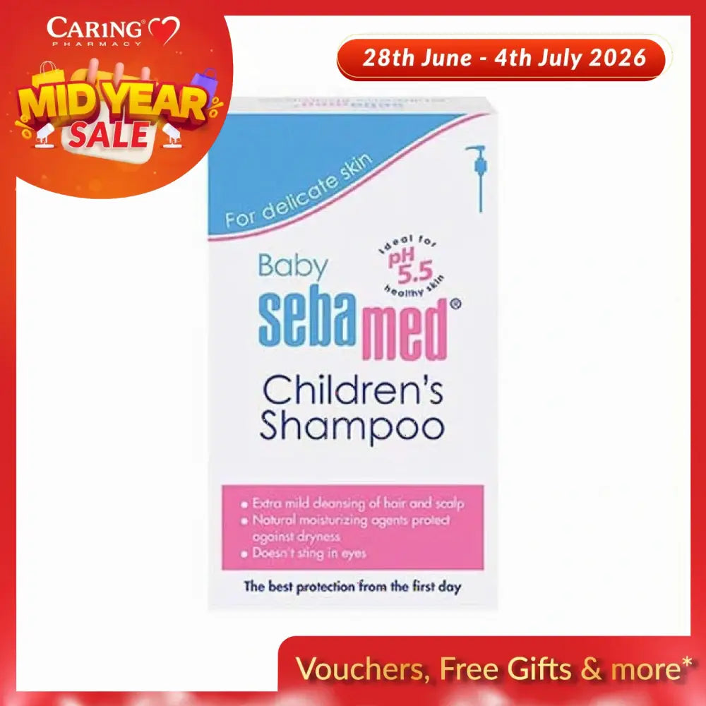 SEBAMED BABY CHILDRENS SHAMPOO 750ML