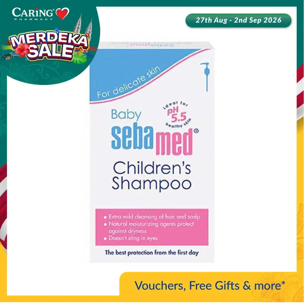 SEBAMED BABY CHILDRENS SHAMPOO 750ML