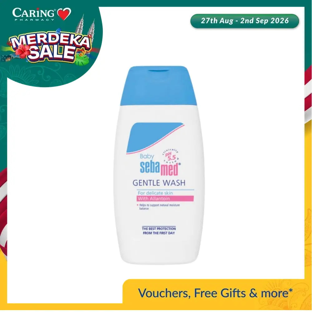 SEBAMED BABY GENTLE WASH WITH ALLANTOIN 200ML