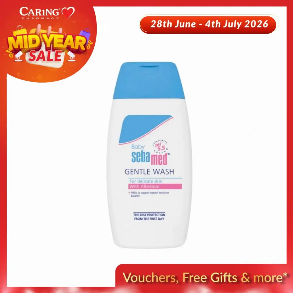 SEBAMED BABY GENTLE WASH WITH ALLANTOIN 200ML