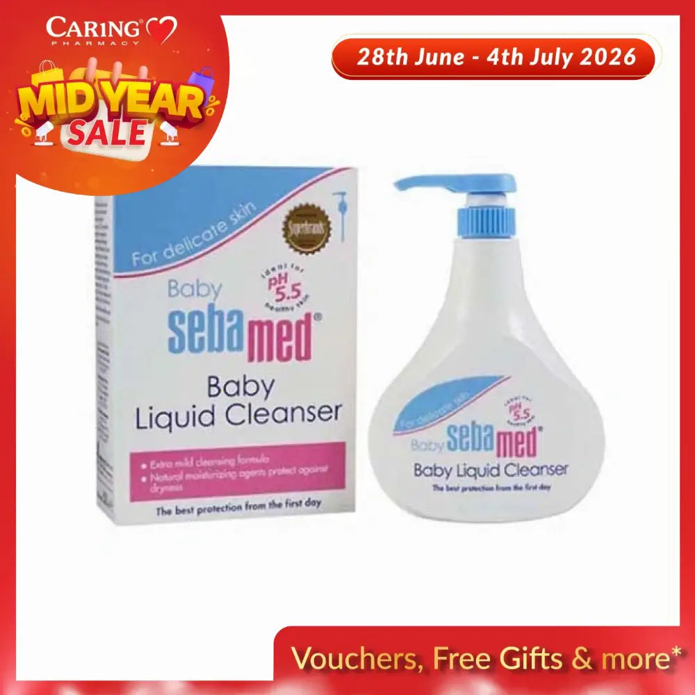SEBAMED BABY LIQUID CLEANSER 200ML