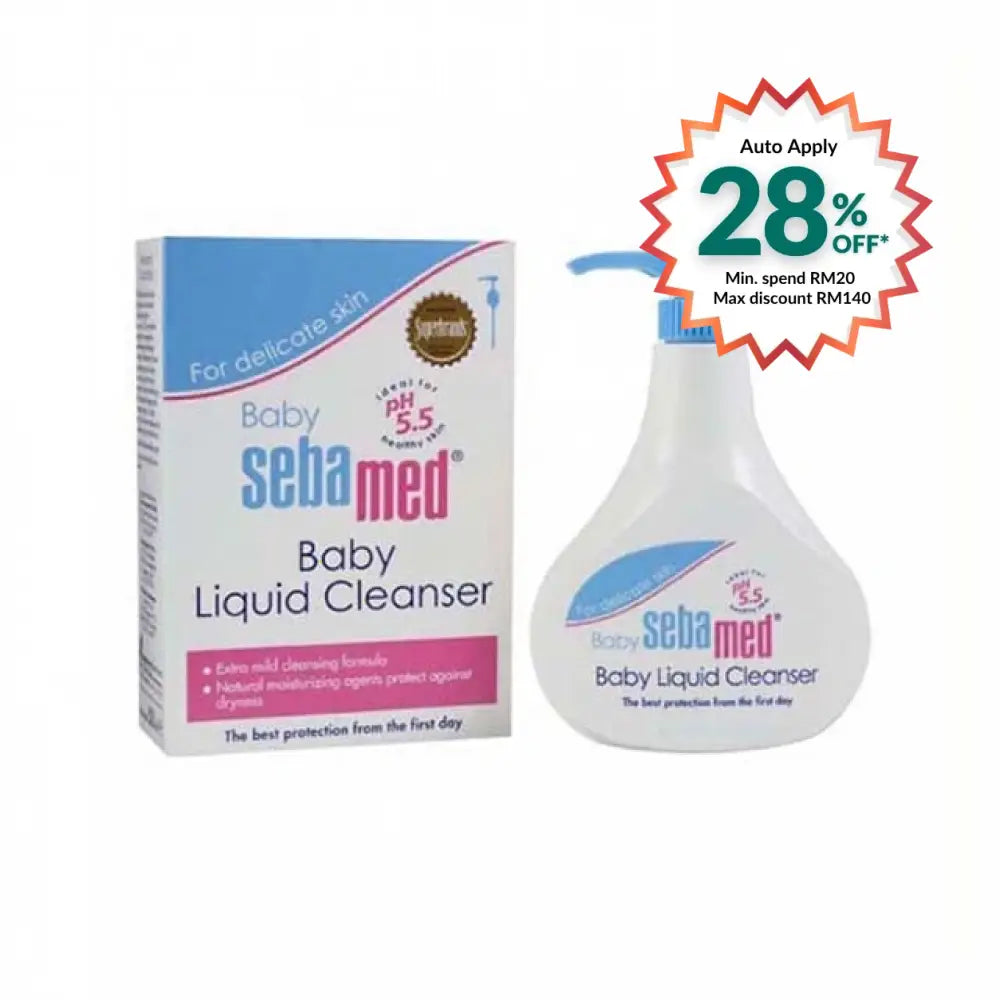 SEBAMED BABY LIQUID CLEANSER 200ML