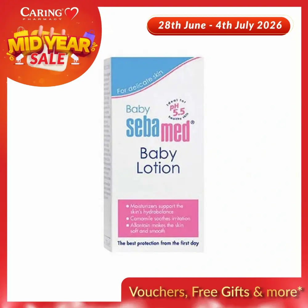 SEBAMED BABY LOTION 200ML