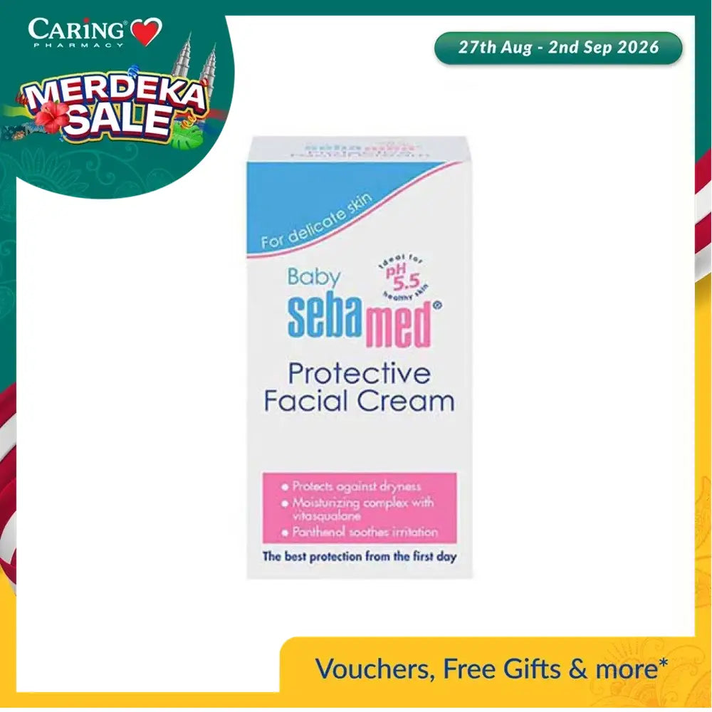 SEBAMED BABY PROTECTIVE FACIAL CREAM 50ML