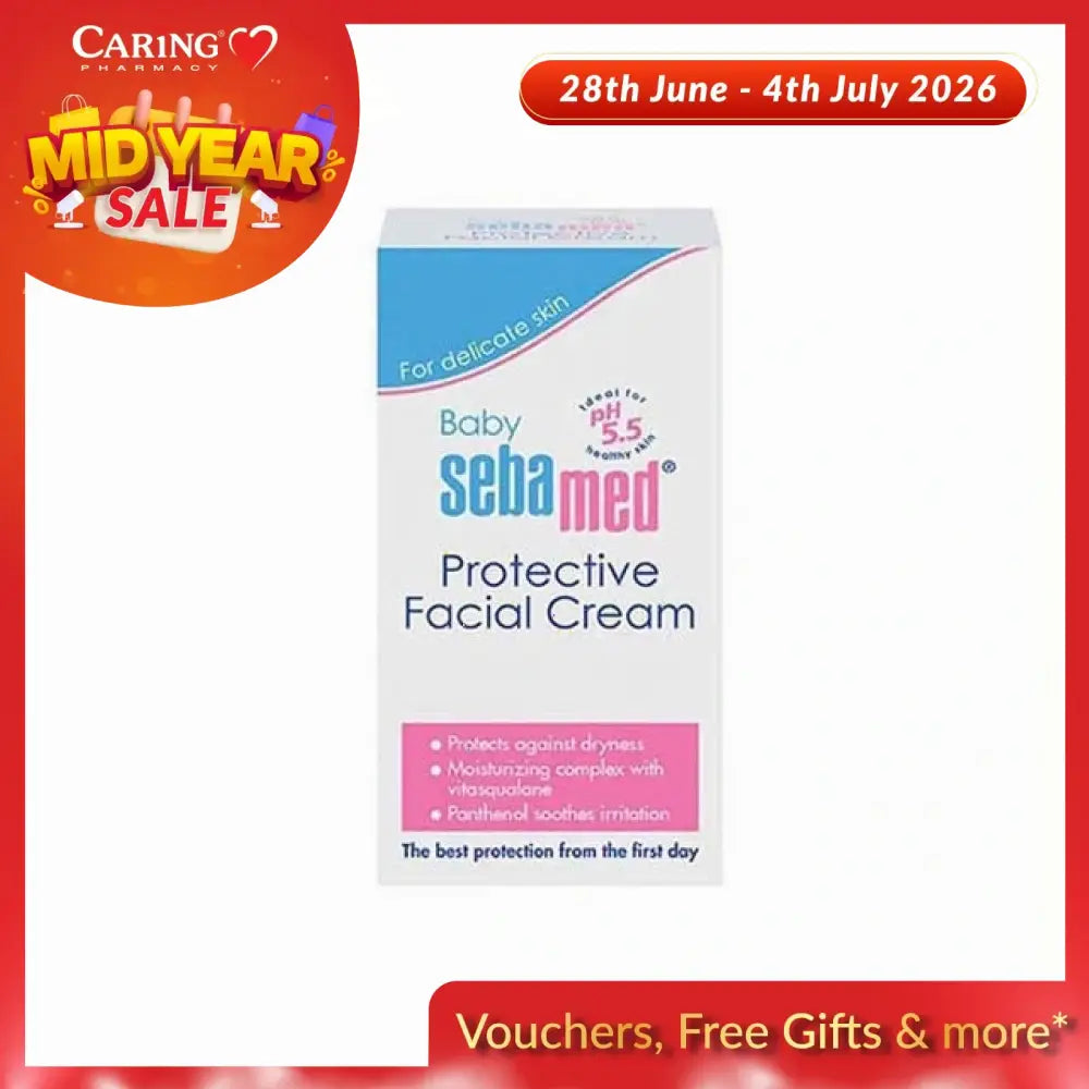 SEBAMED BABY PROTECTIVE FACIAL CREAM 50ML
