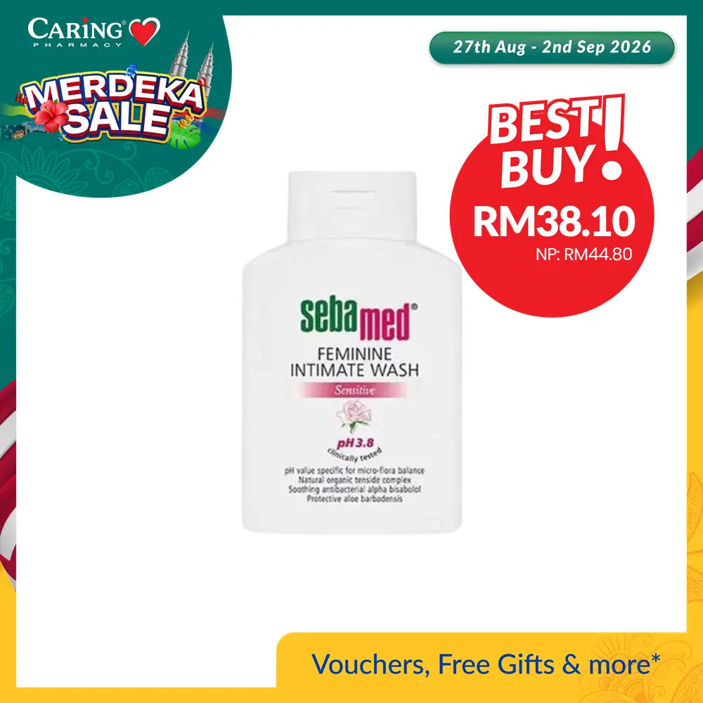 SEBAMED FEMININE INTIMATE WASH 200ML