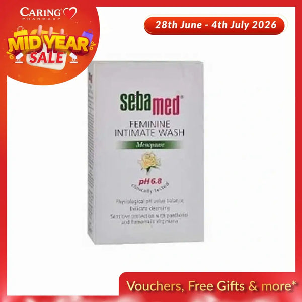 SEBAMED FEMININE INTIMATE WASH MENOPAUSE PH6.8 200ML