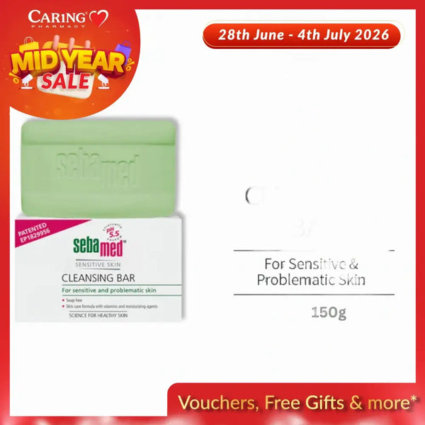SEBAMED SENSITIVE SKIN CLEANSING BAR 150G
