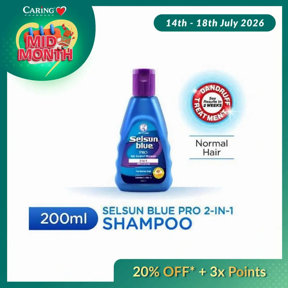 SELSUN BLUE 2IN1 200ML