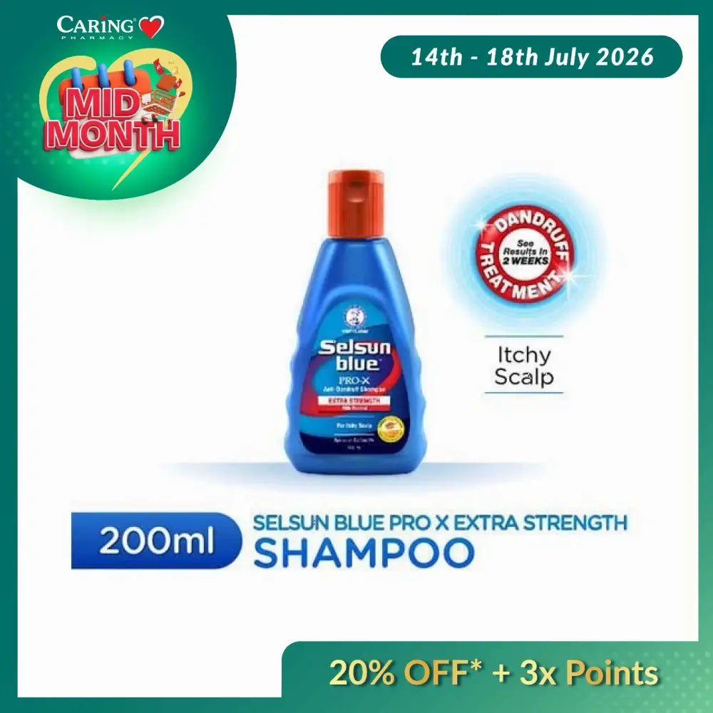 SELSUN BLUE EXT STRENGTH 200ML