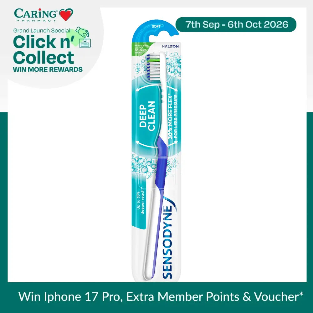 SENSODYNE DEEP CLEAN TOOTHBRUSH 1S