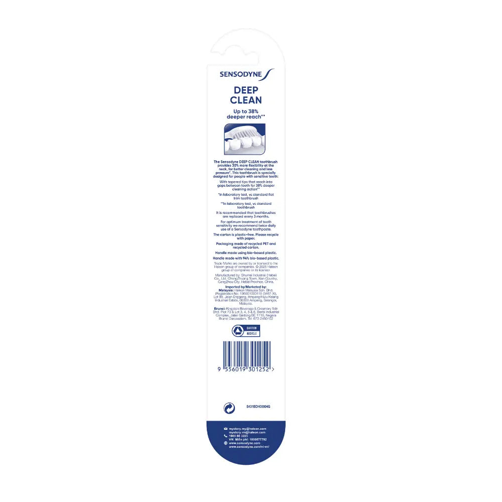 SENSODYNE DEEP CLEAN TOOTHBRUSH 1S