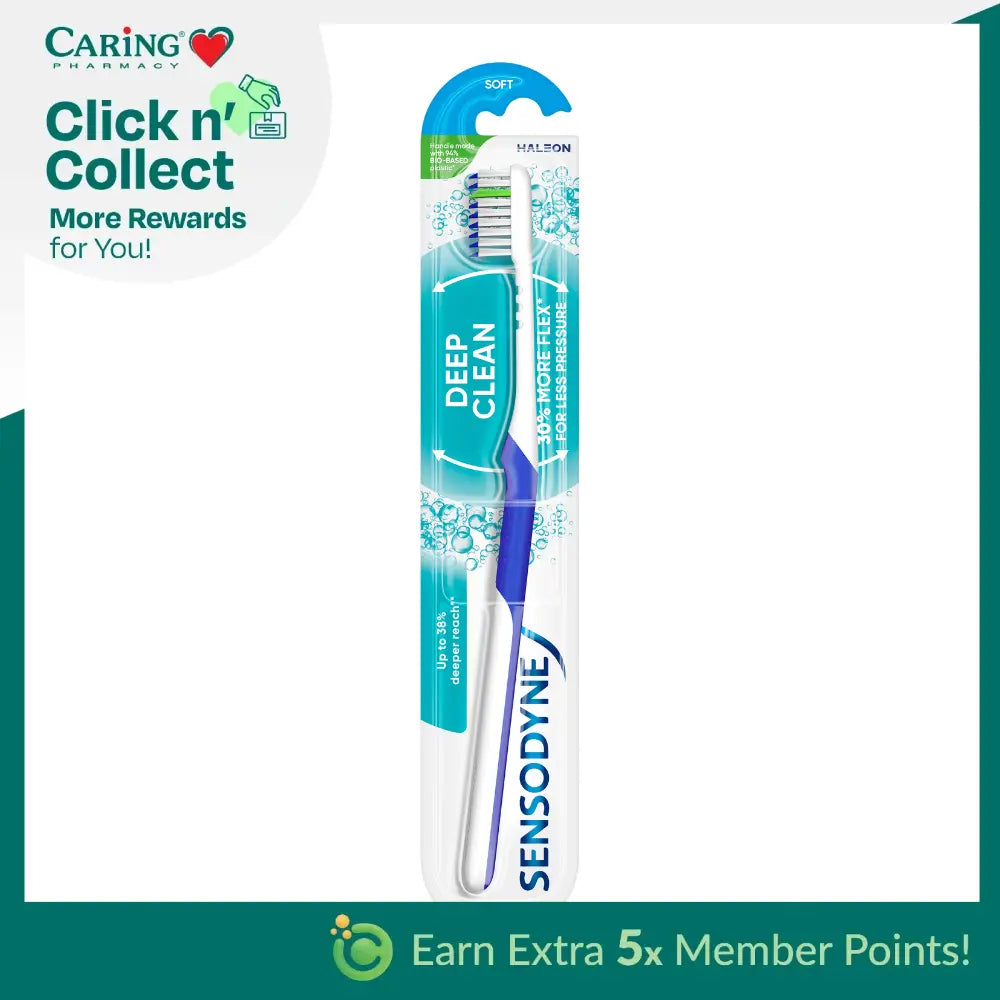 SENSODYNE DEEP CLEAN TOOTHBRUSH 1S