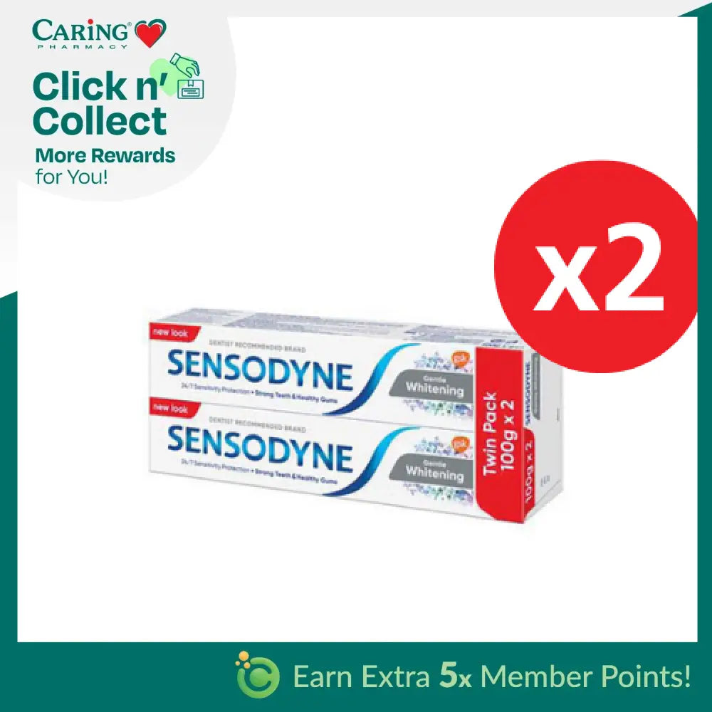 SENSODYNE GENTLE WHITENING 100GX4