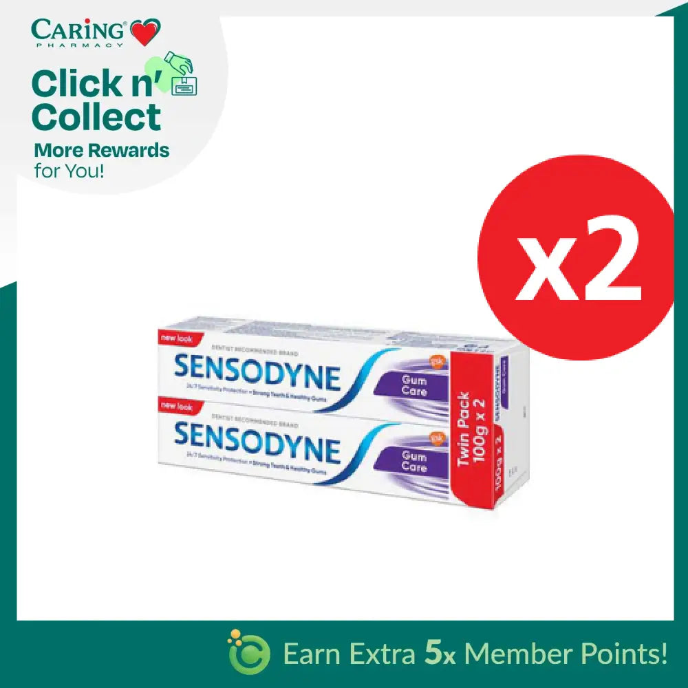 SENSODYNE GUM CARE 100G X 4
