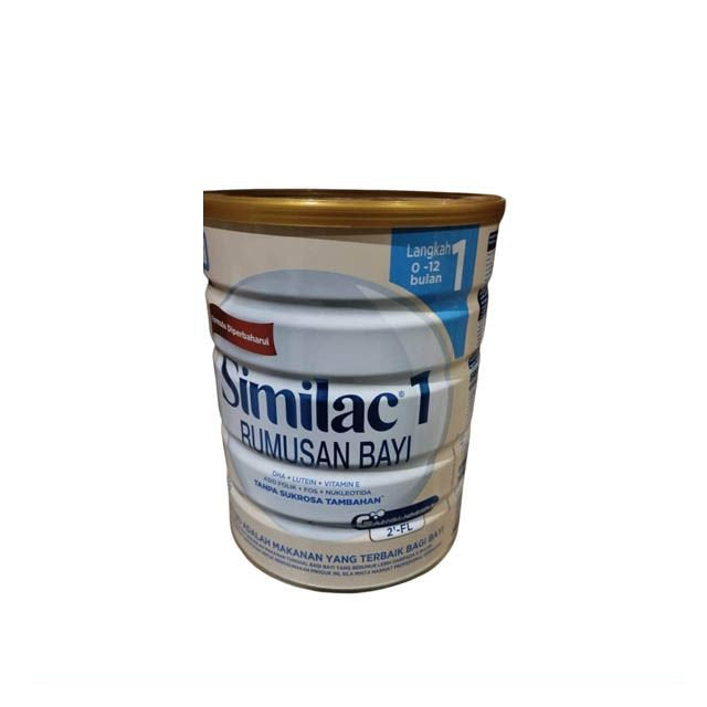 Similac 1 infant formula 900g canister designed for babies aged 0-12 months with essential nutrients