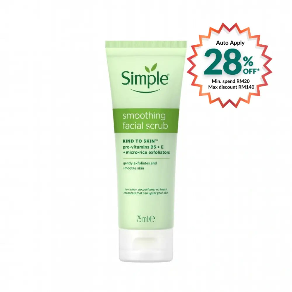 SIMPLE SMOOTHING CLEANSING SCRUB 75ML