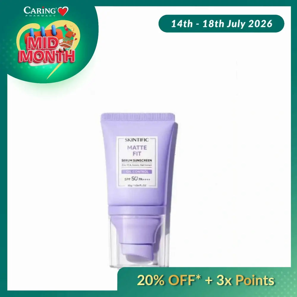 SKINTIFIC MATTE FIT SERUM SUNSCREEN SPF50+ 30G