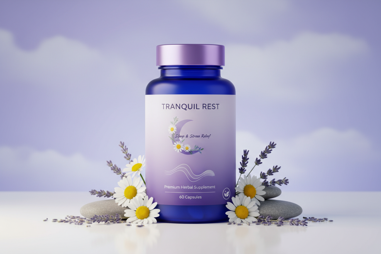 sleep & stress relief supplement