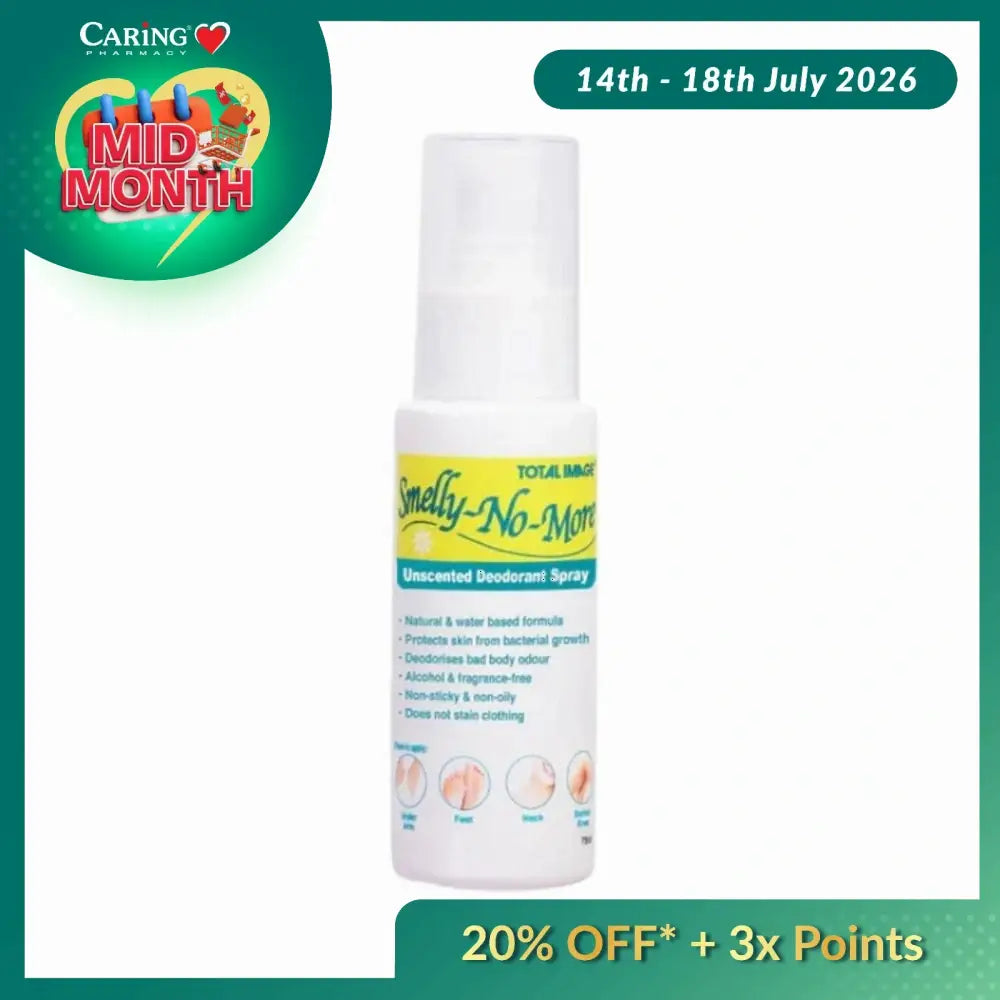 SMELLY NO MORE DEODORANT SPRAY 75ML