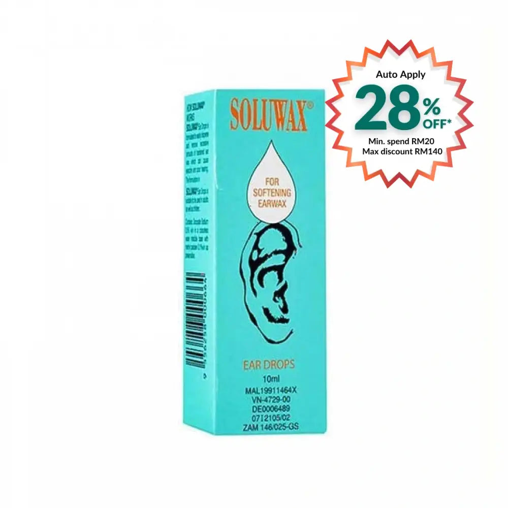 SOLUWAX EAR DROP 10ML