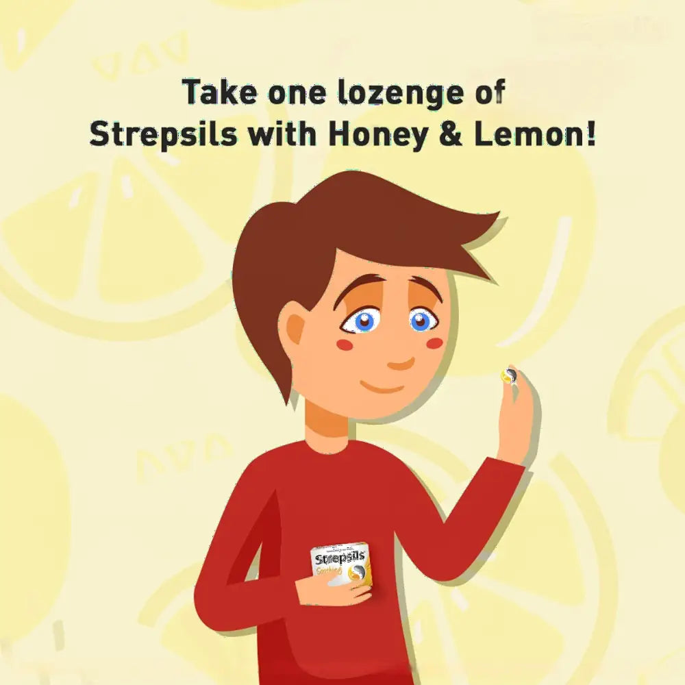 STREPSILS POUCH LEMON & HERB 6S