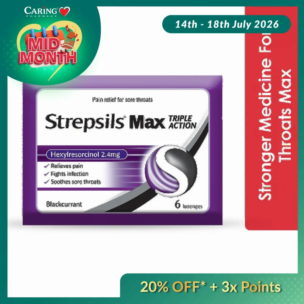 STREPSILS POUCH MAX 6S