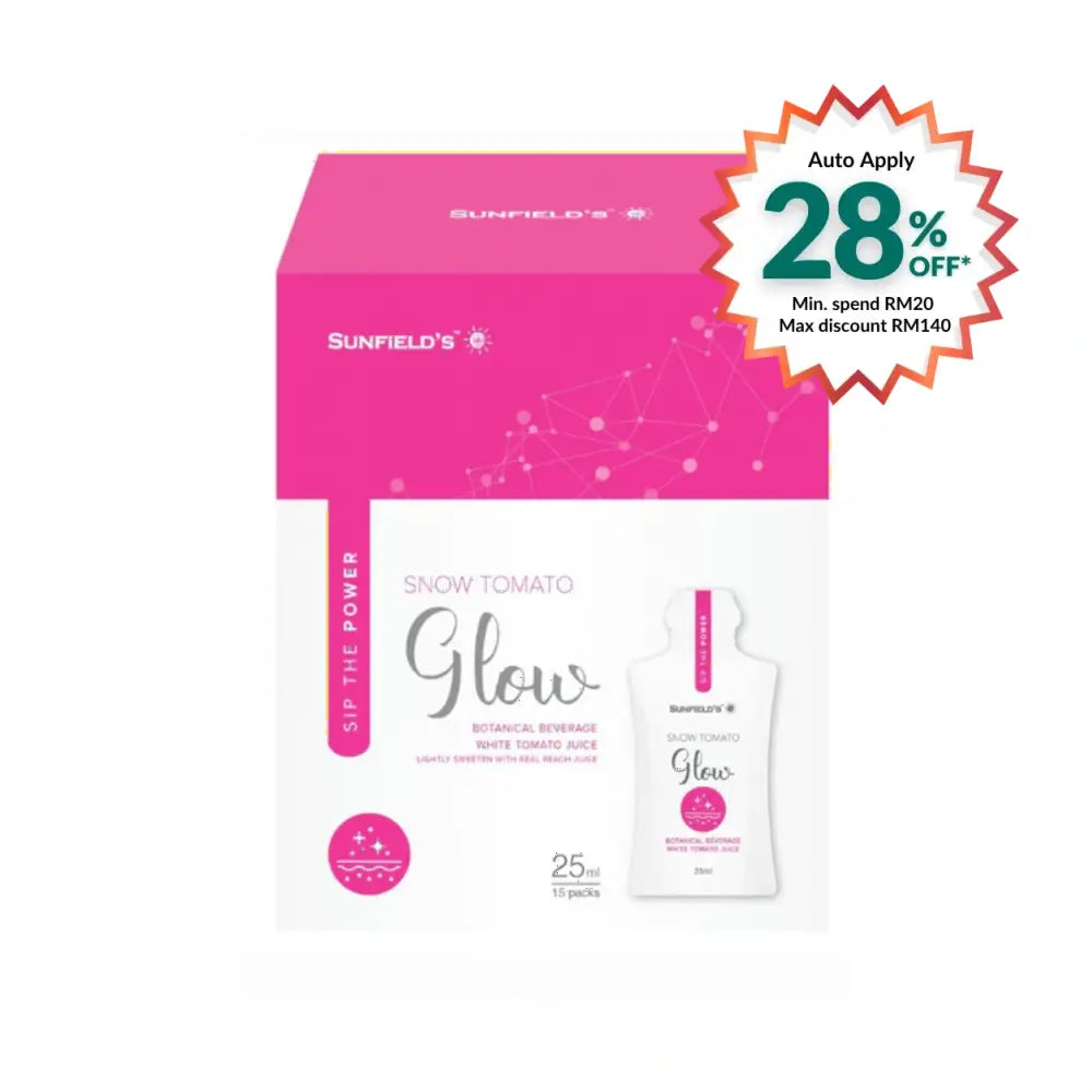 SUNFIELDS SNOW TOMATO GLOW 25ML 15S