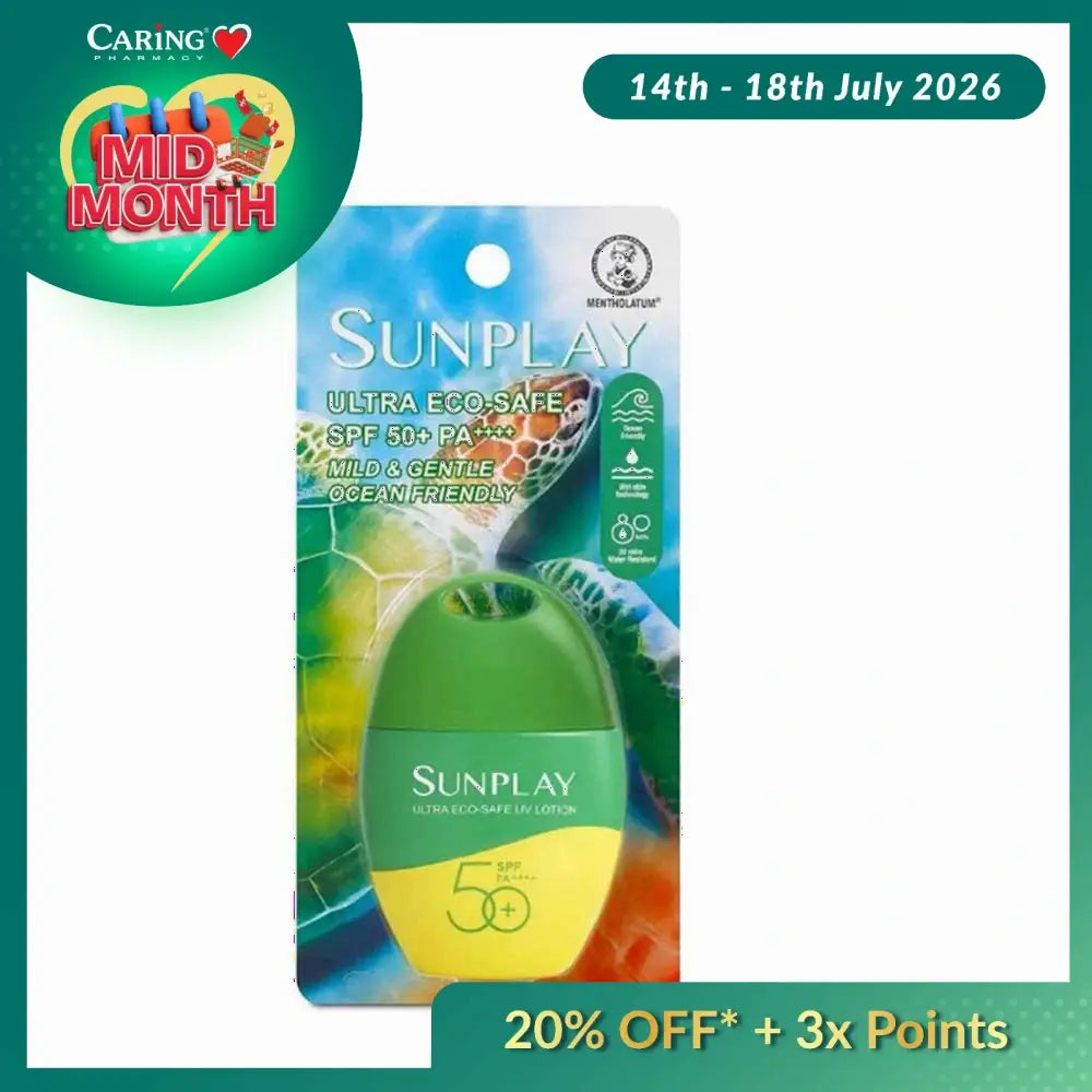 SUNPLAY ULTRA ECO-SAFE UV SPF50+ PA++++ LOTION 35G