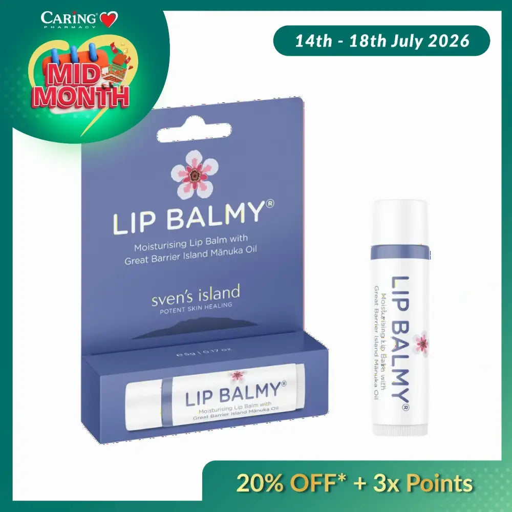 SVENS ISLAND LIP BALMY MOISTURISING LIP BALM 5G