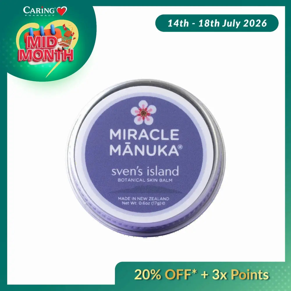 SVENS ISLAND MIRACLE MANUKA SKIN REPAIR OINTMENT 17G