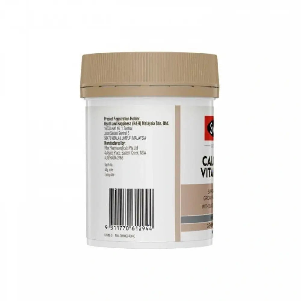 SWISSE ULTIBT CALCIUM + VITAMIN D 90S