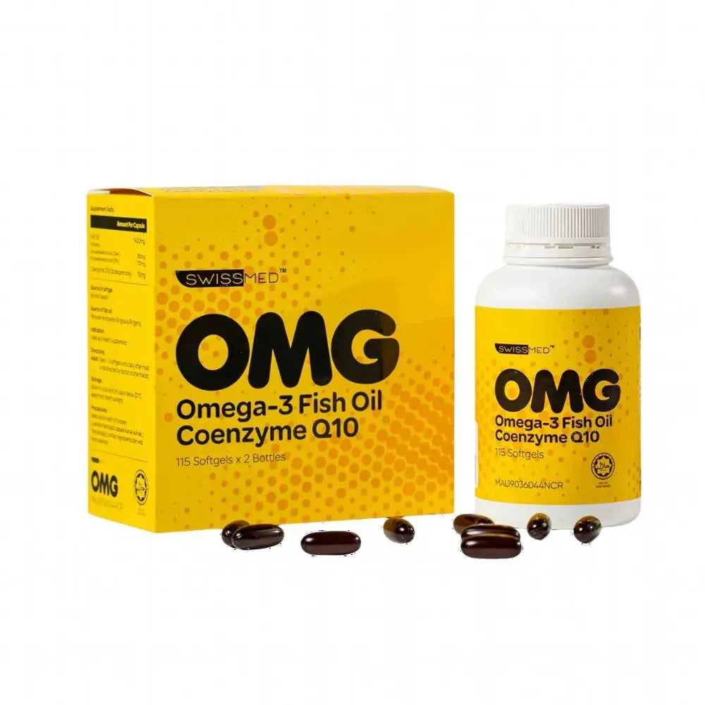 Swissmed OMG Omega 3 90s x 2 - Supplements