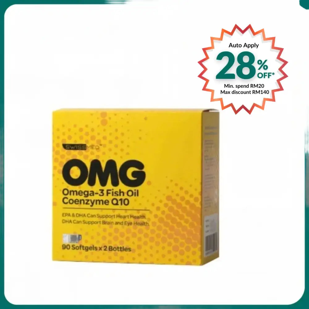 Swissmed OMG Omega 3 90s x 2 - Supplements