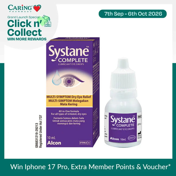 SYSTANE COMPLETE EYE DROPS 10ML