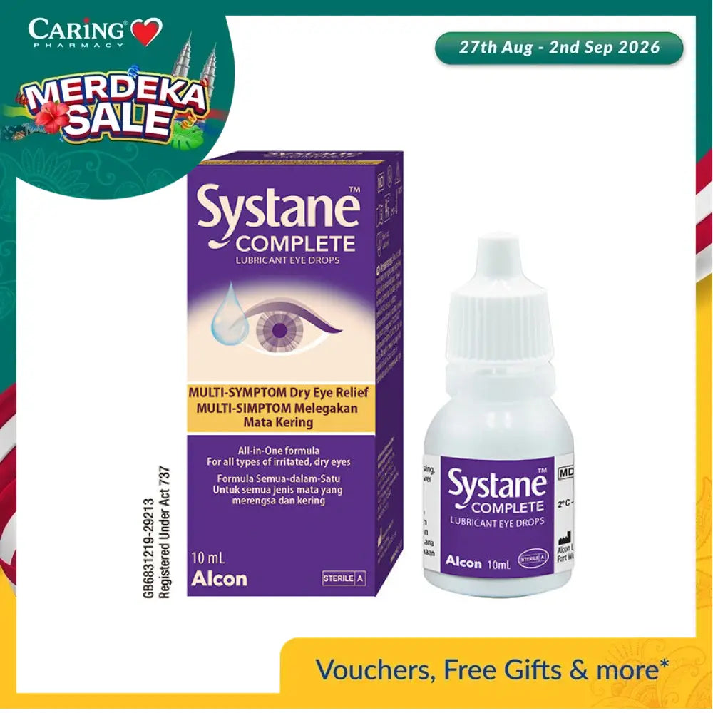 SYSTANE COMPLETE EYE DROPS 10ML