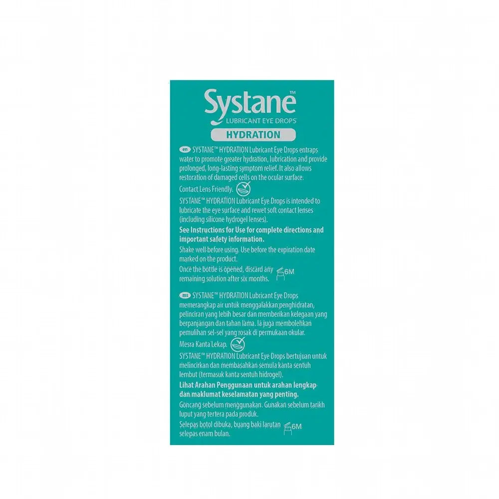 SYSTANE HYDRATION EYE DROP 10ML