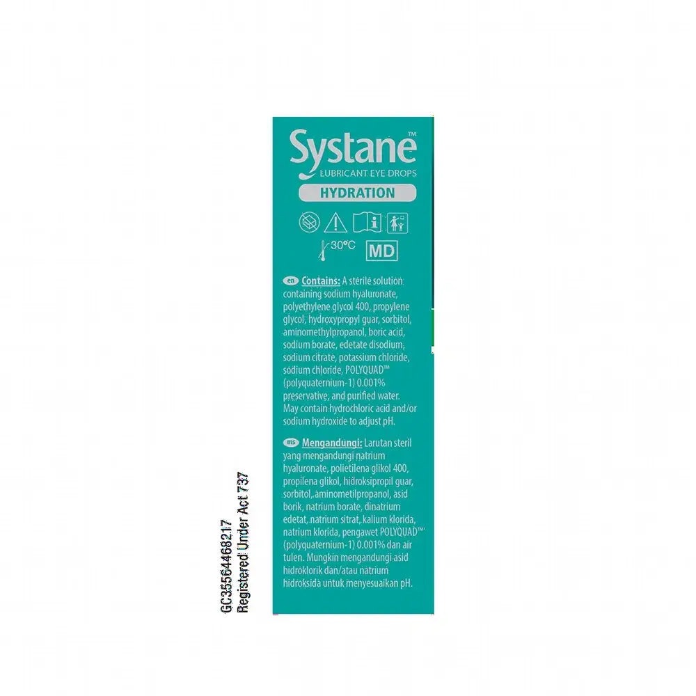 SYSTANE HYDRATION EYE DROP 10ML