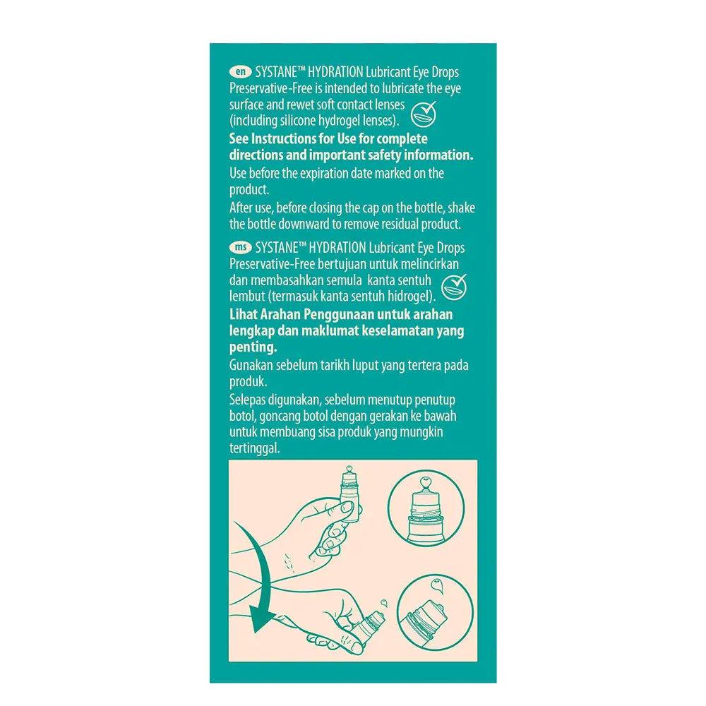 SYSTANE HYDRATION MDPF 10ML