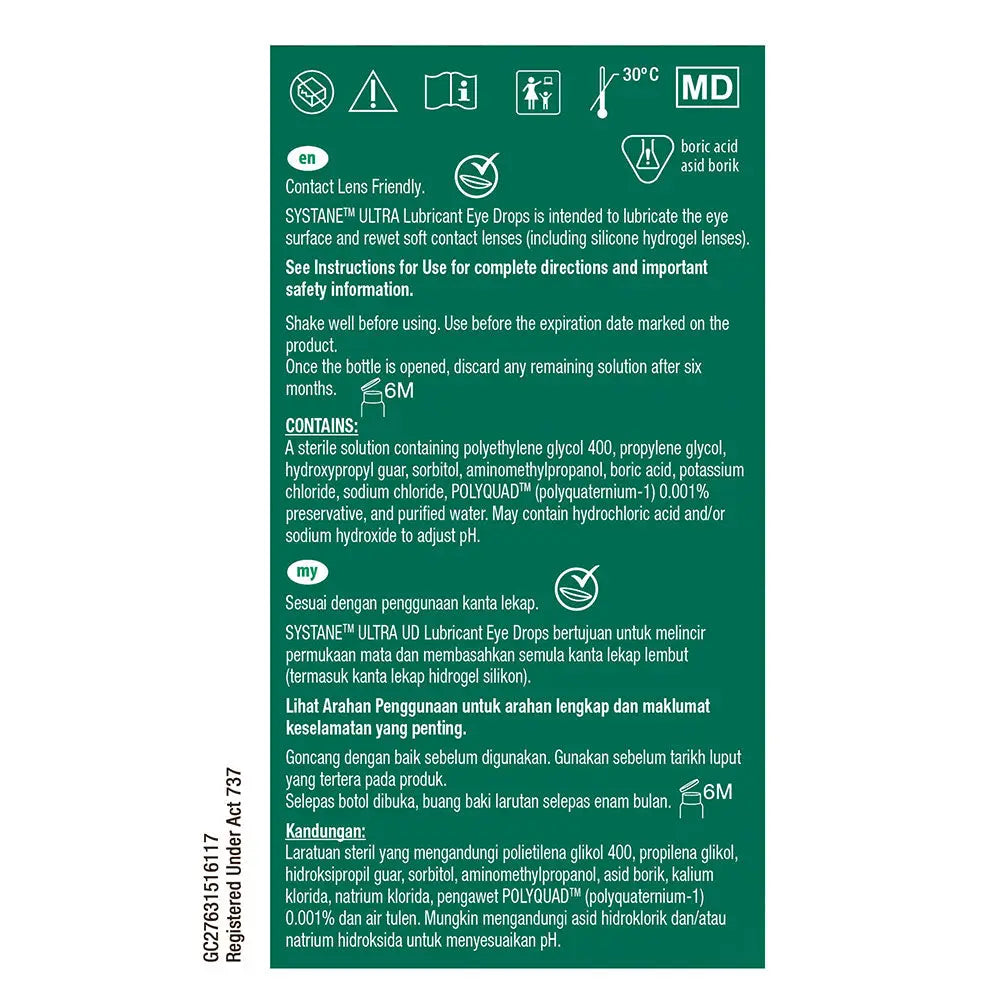 SYSTANE ULTRA EYE DROP 10ML