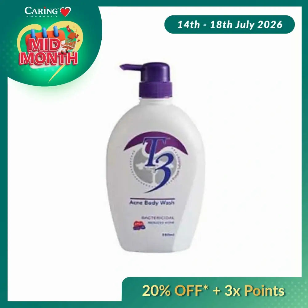 T3 ACNE BODY WASH 550ML