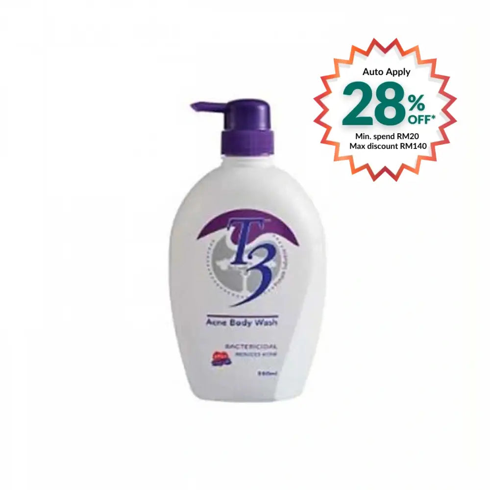 T3 ACNE BODY WASH 550ML