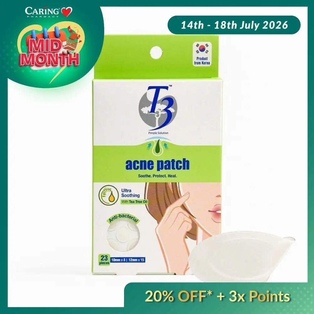 T3 TEA TREE OIL ACNE PATCH 23S